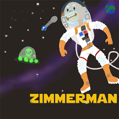Zimmerman in space