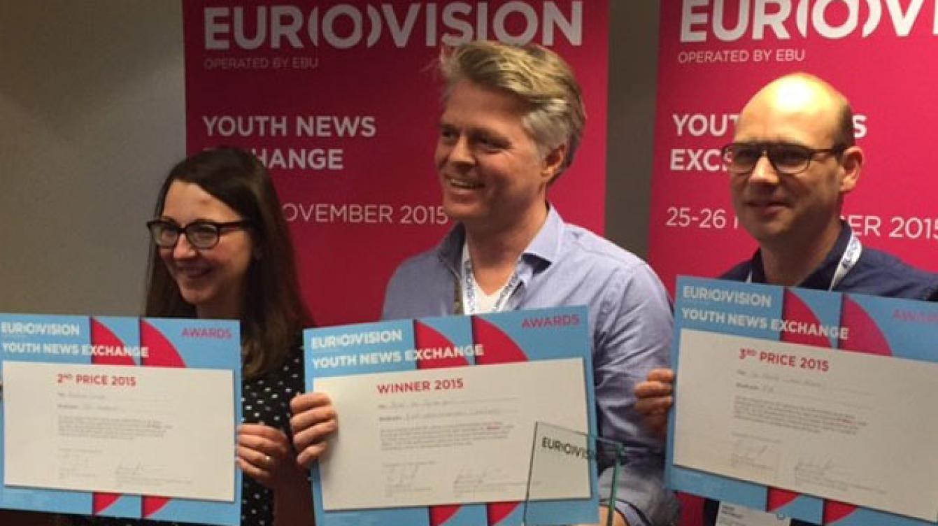 ZAPP Weekjournaal wint Yne Award  Nieuwsfoto