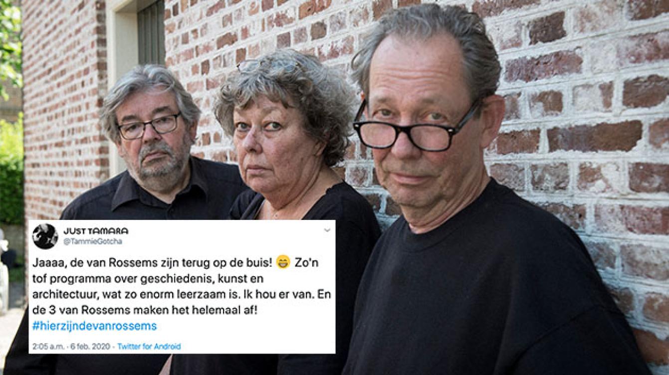 Hier zijn de Van Rossems in tweets