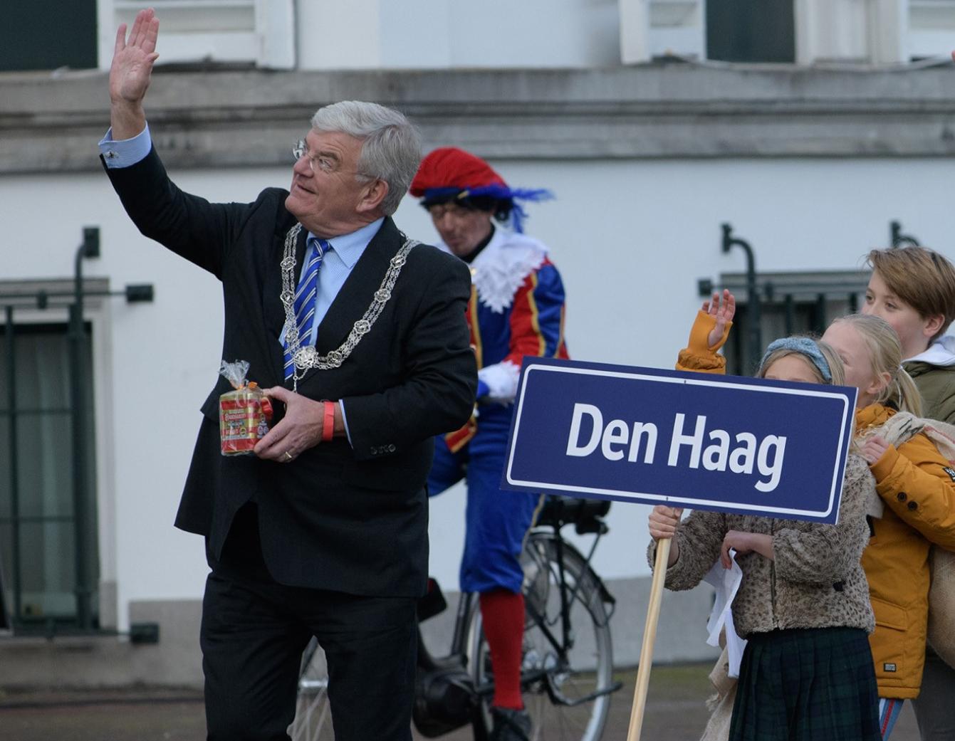 Delegatie Den Haag Intocht Sinterklaas 2020