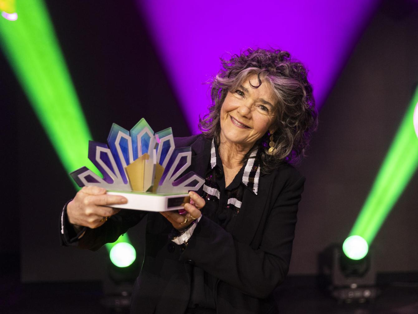 Dieuwertje Blok met Zapp Award 2022