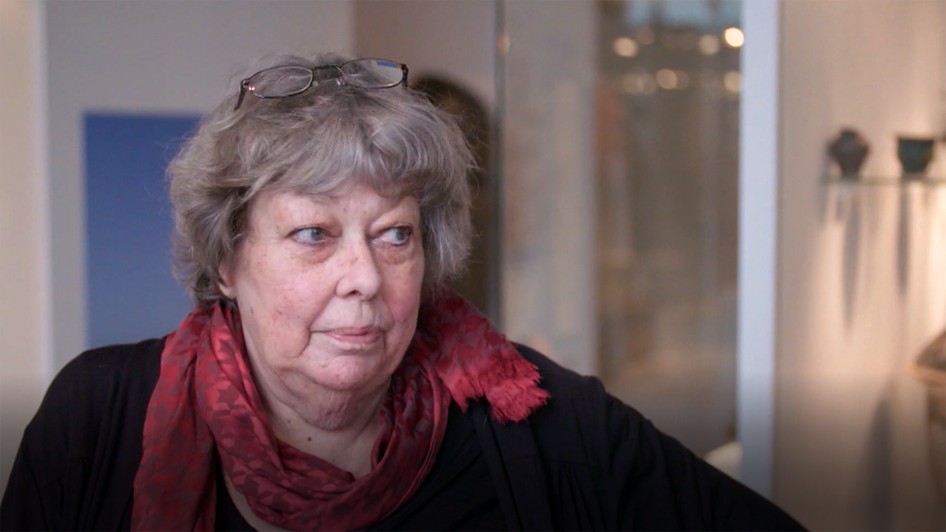 Sis van Rossem zaterdag in de aflevering Amsterdam