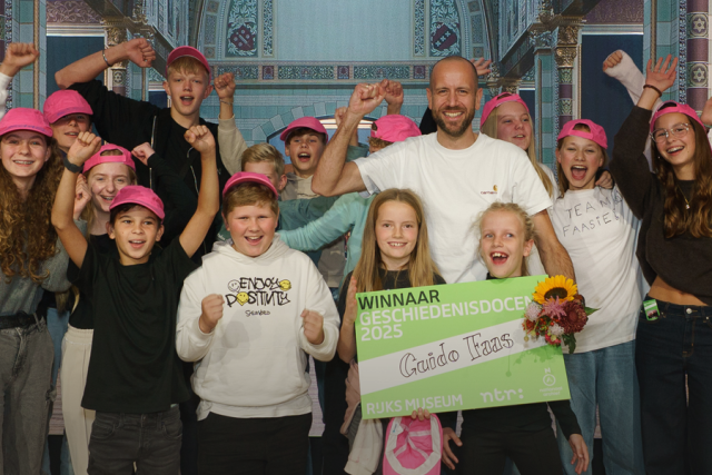 Geschiedenisdocent van het jaar 2025
