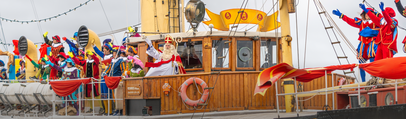 Intocht Sinterklaas op Texel in 2025